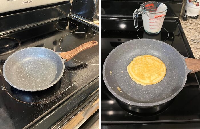 Labor Day Laziness Calls For Easy Cleanup! This Sensarte Nonstick Frying Pan Will Have Your Eggs Sliding Off Like A Greased Piglet At A County Fair
