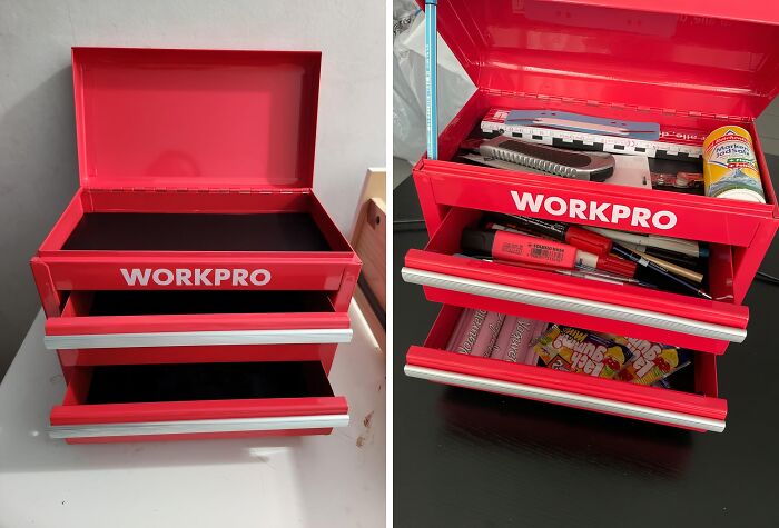 This Mini Metal Tool Box Is So Handy, You'll Be Macgyver-Ing Your Way Out Of Every DIY Dilemma