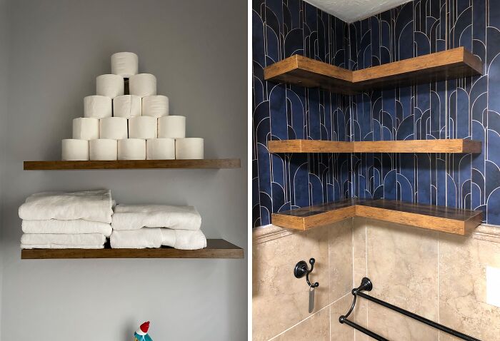 Your Home Decor Is About To Get A Gravity-Defying Upgrade With These Stunning Floating Shelves