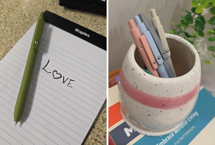 Your Handwriting Is About To Be Smoother Than A Barry White Ballad, Thanks To These Fiover Gel Pens