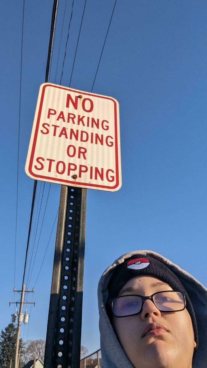 I Stood Here To Take This Photo