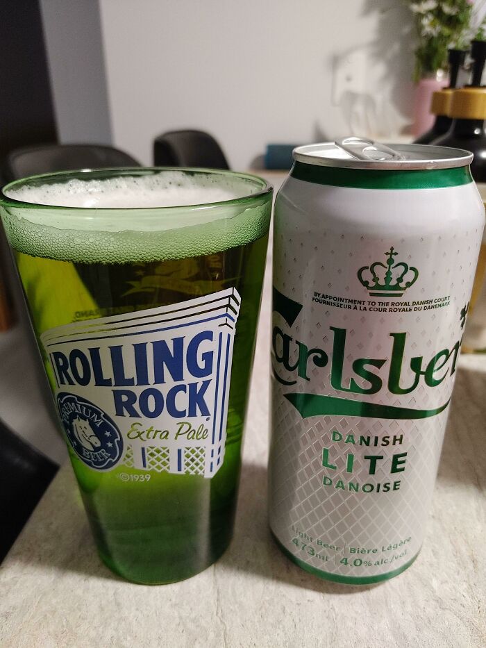 S***ty Beer Inside An Even S***tier Glass