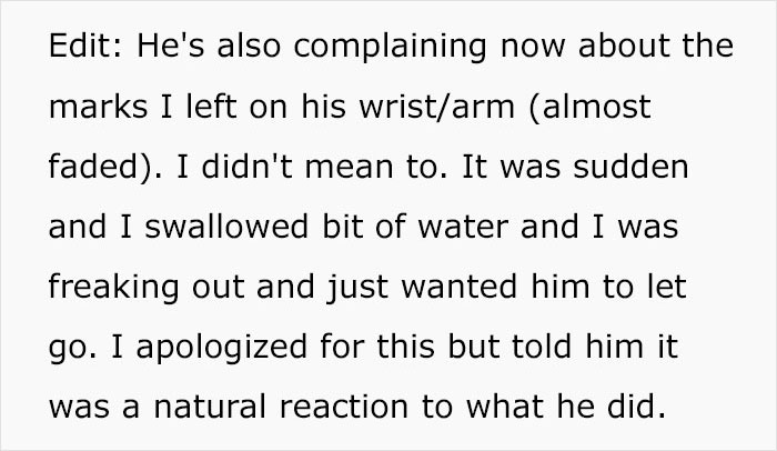 BF Holds His Partner Underwater, Is Surprised She Is Shaken And Upset BF Holds His Partner Underwater, Is Surprised She Is Shaken And Upset