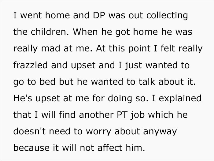 Woman Quits After Being Chewed Out By Coworkers, Partner Who Still Works There Says It Was A Mistake Woman Quits After Being Chewed Out By Coworkers, Partner Who Still Works There Says It Was A Mistake