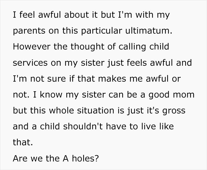 Family Threatens Pregnant Sister With Custody Of The Baby Because Of Her “Zoo-Like”, Filthy Home Family Threatens Pregnant Sister With Custody Of The Baby Because Of Her “Zoo-Like”, Filthy Home