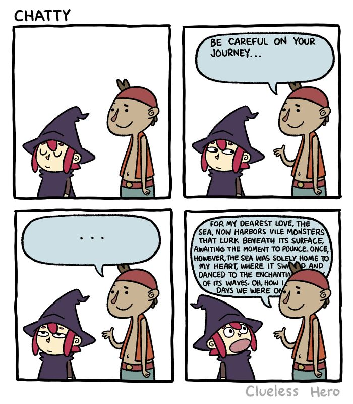 Relatable "Clueless Hero" Comics For Video Game Fans