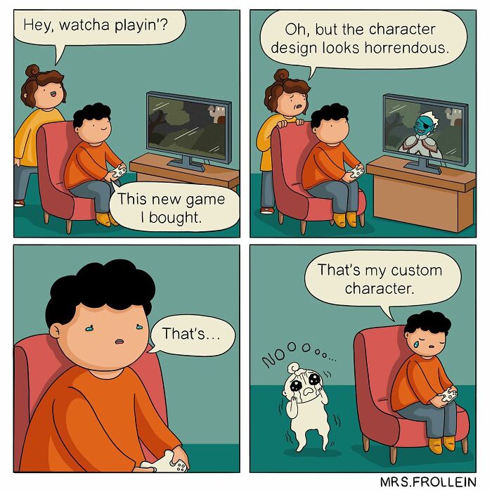 Wholesome And Relatable Comics About Everyday Life By Mrs. Frollein