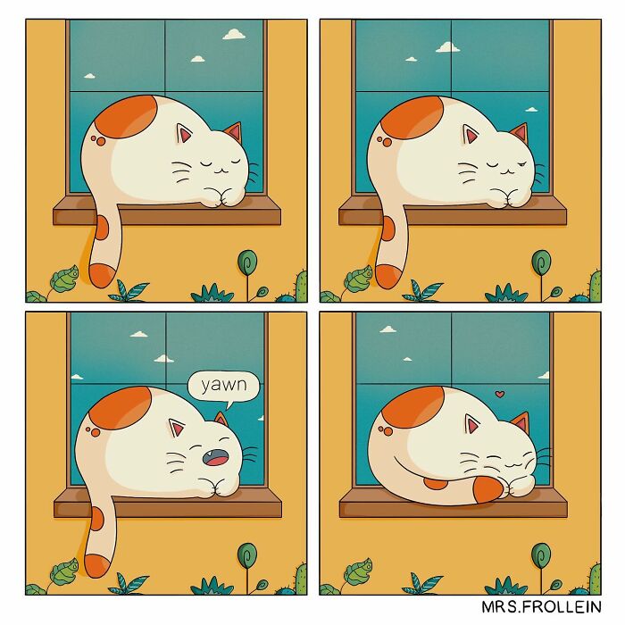 Wholesome And Relatable Comics About Everyday Life By Mrs. Frollein