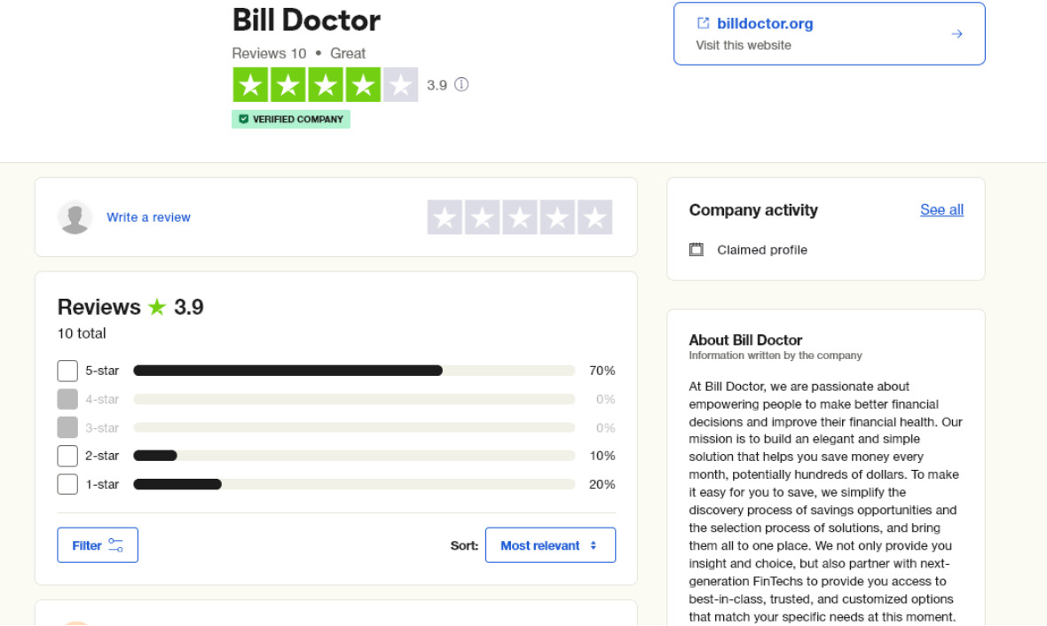 Bill Doctor Reviews: Is Simplifying Debt That Easy?