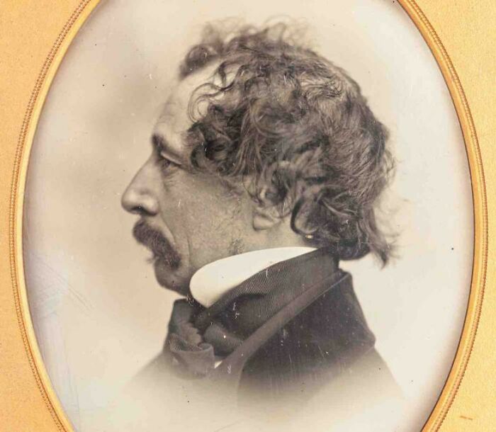 Rare Daguerreotype Of Charles Dickens