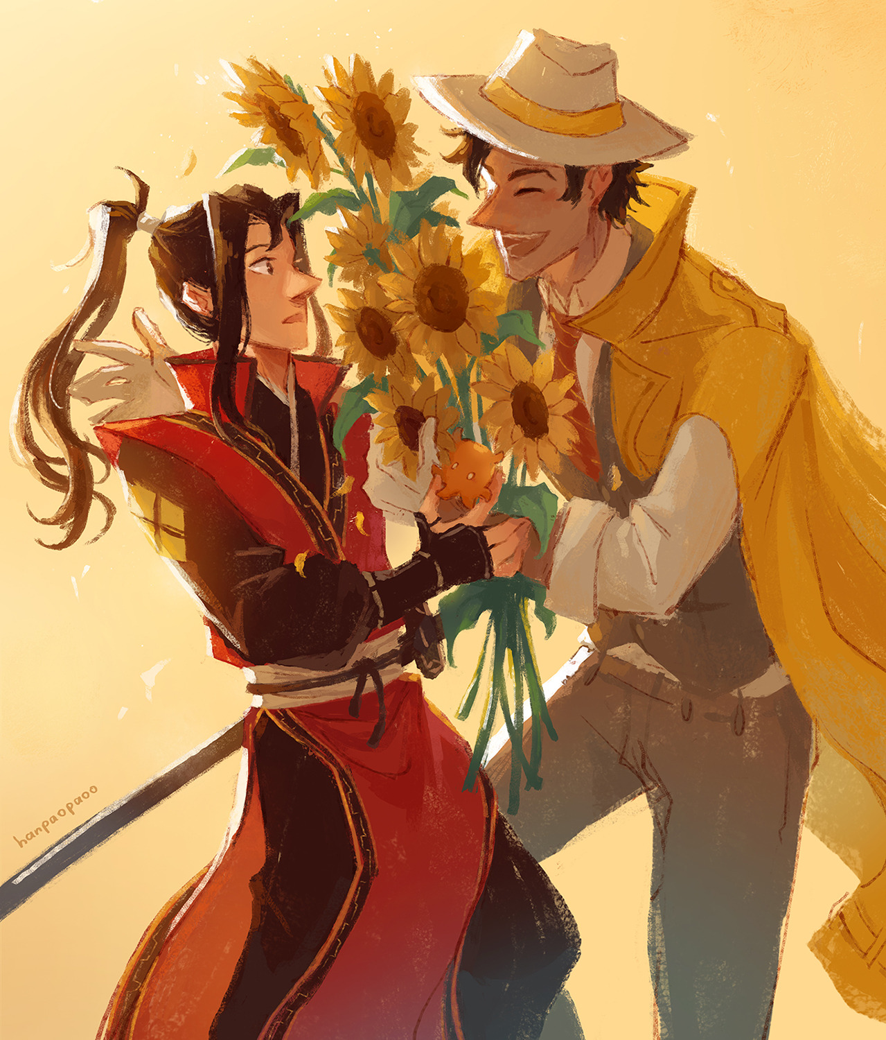 Hey Pandas Draw Hikari X Whoever From Octopath