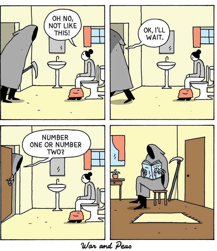 Humorous Comics With Unexpected Plot Twists By War And Peas