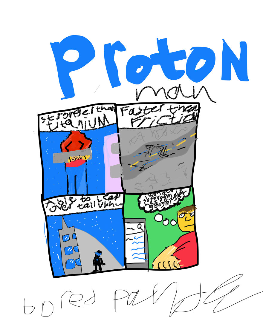 Just Made My First Comic Strip In A While