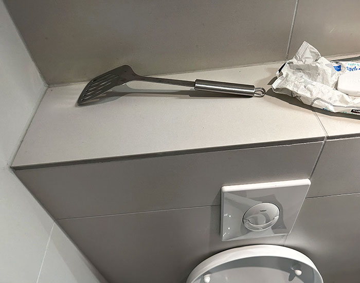 My Dad Used This Spatula As A Poop Knife