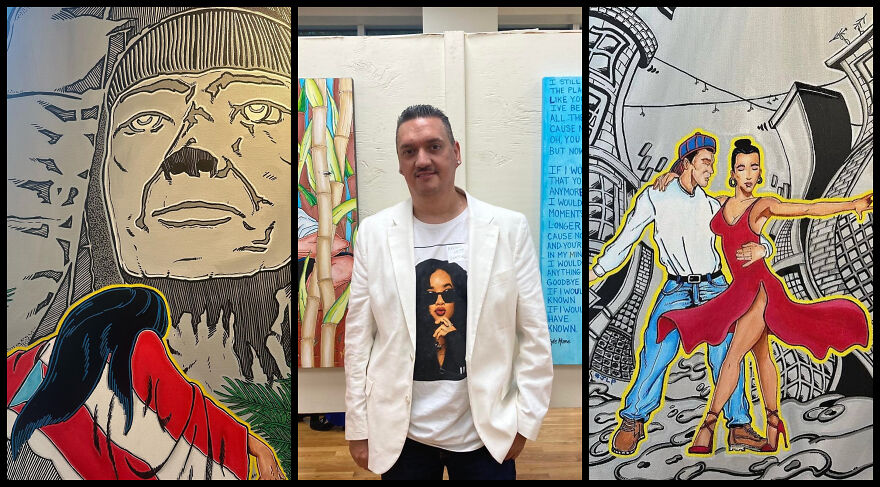 Nelson Host Santiago&rsquo;s Journey From Comic Books To Urban Canvases