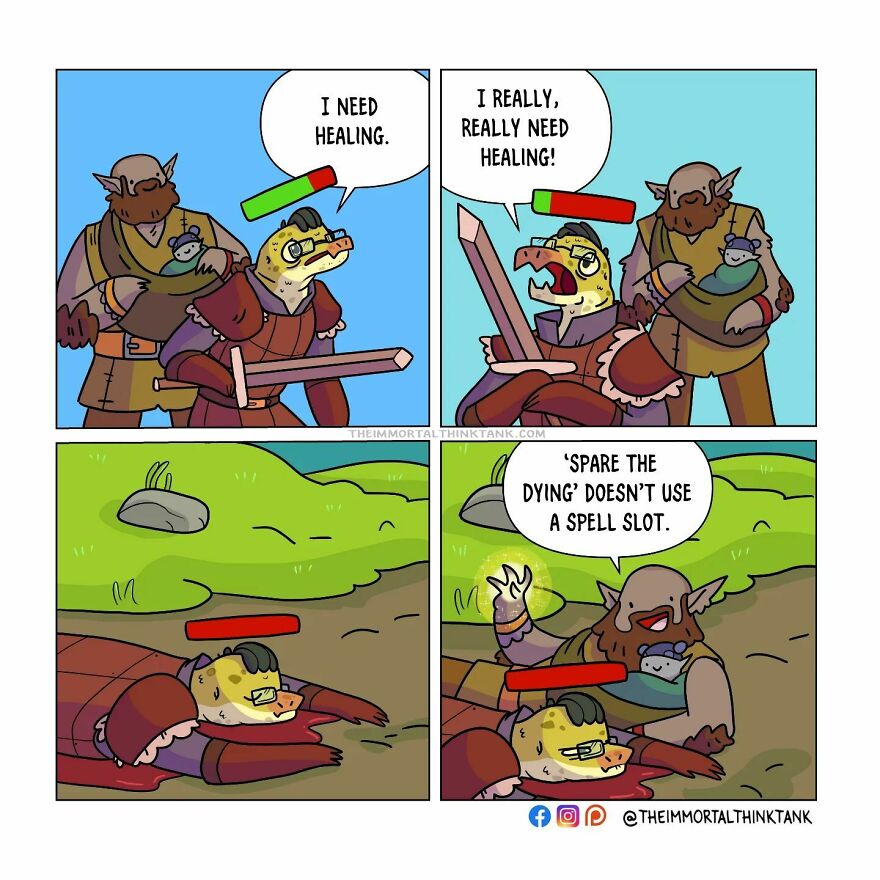 New Relatable Comics About Parenthood And Fantasy Gaming By This Artist From New Zealand