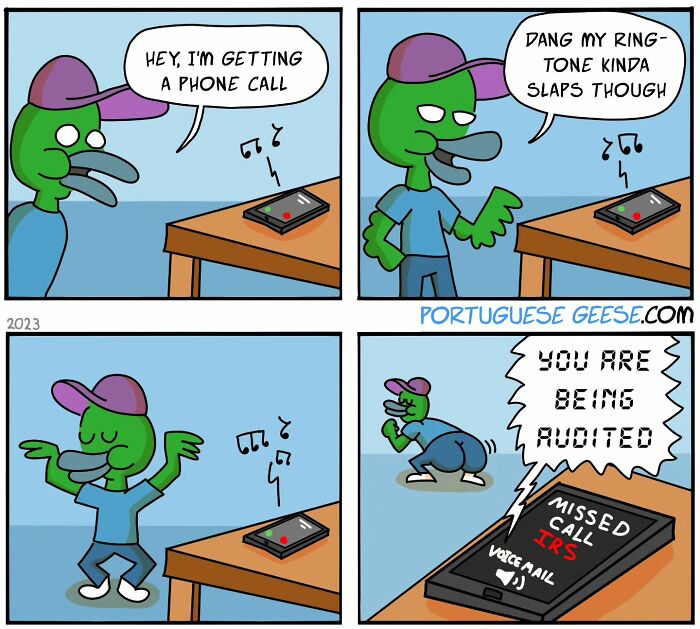 Portuguese Geese Comics