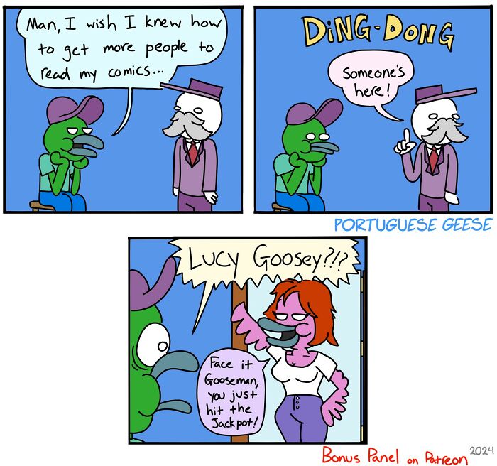 Portuguese Geese Comics
