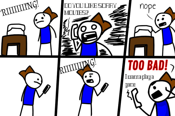 Scary Movies Be Like