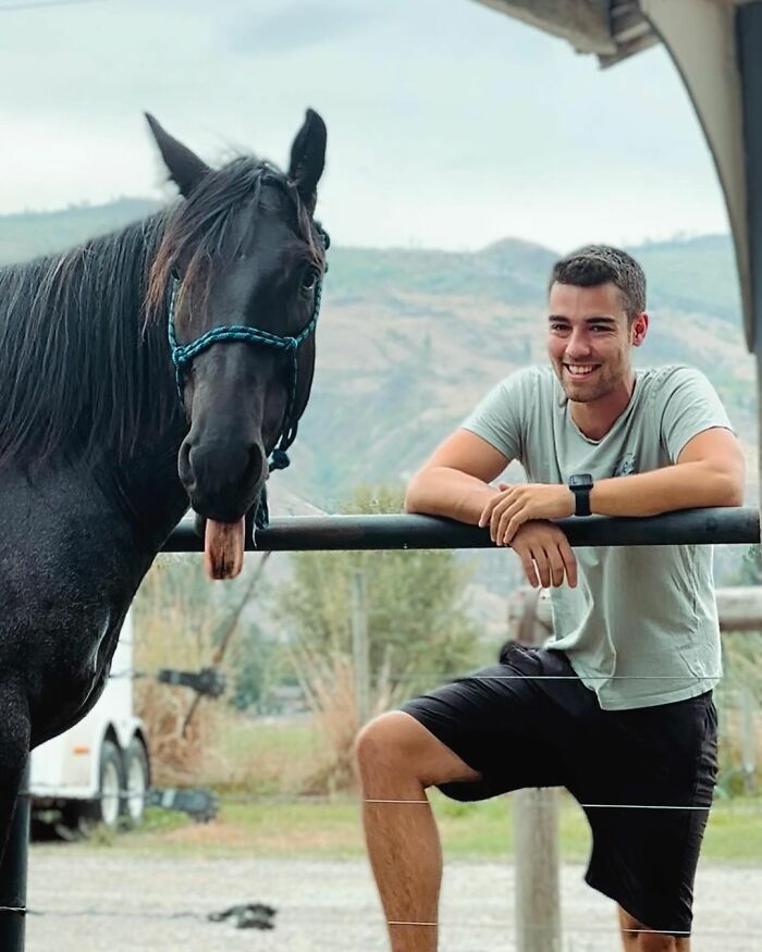 A Special Bond Between A Rescue Horse And His Owner&rsquo;s Fianc&eacute; Is Melting Hearts On The Internet