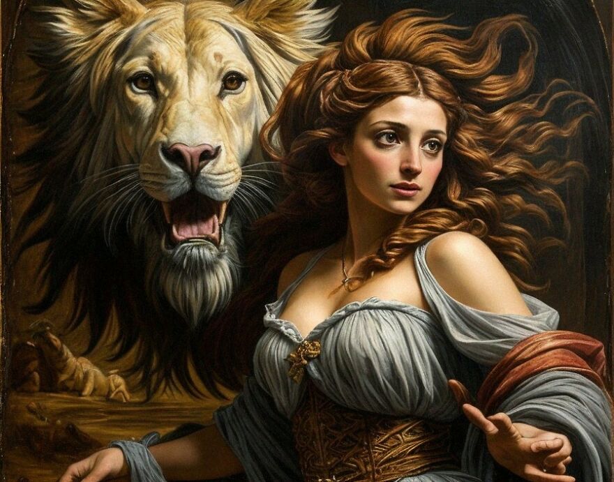 01 Work, Interpretation Of The Bible, Luca Giordano's Tatiana Of Rome, With Footnotes #200