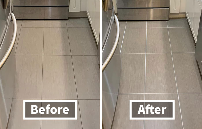 This Grout Pen White Tile Paint Marker Is The Magic Wand For Your Bathroom, Transforming Dingy Grout Lines Into Sparkling White Without The Need For A Full Renovation