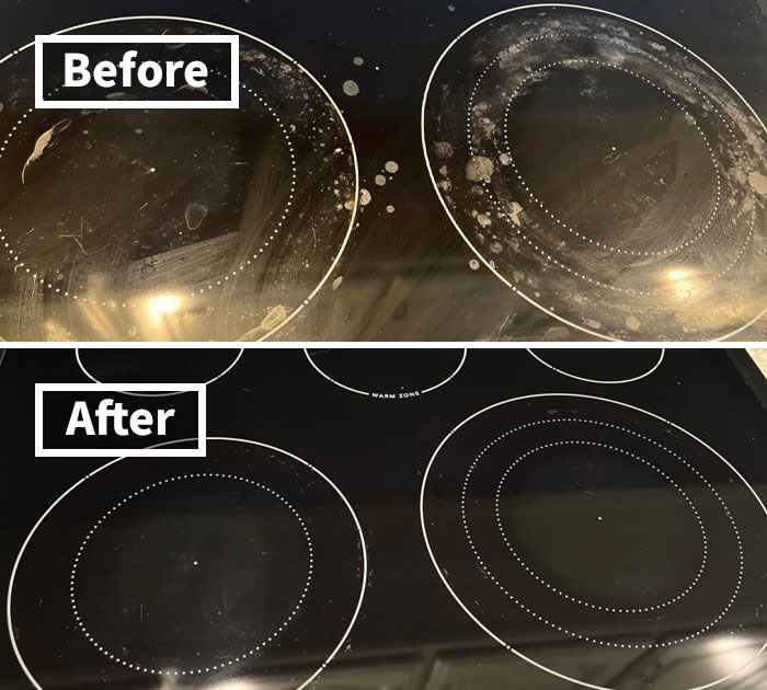  Cerama Bryte Combo Kit With Pow-R Grip Is The Cleaning All-Star Your Cooktop Has Been Waiting For! It Tackles Those Stubborn, Burnt-On Messes Like A Champ, Leaving Your Stove Sparkling And Ready For Its Next Culinary Victory