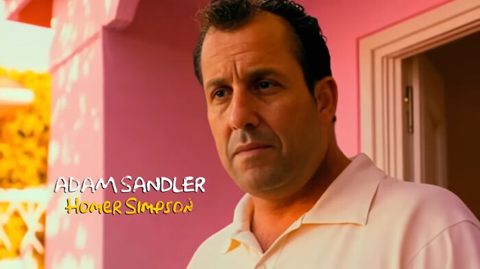 Adam Sandler Plays Homer Simpson In Star-Studded Concept Trailer