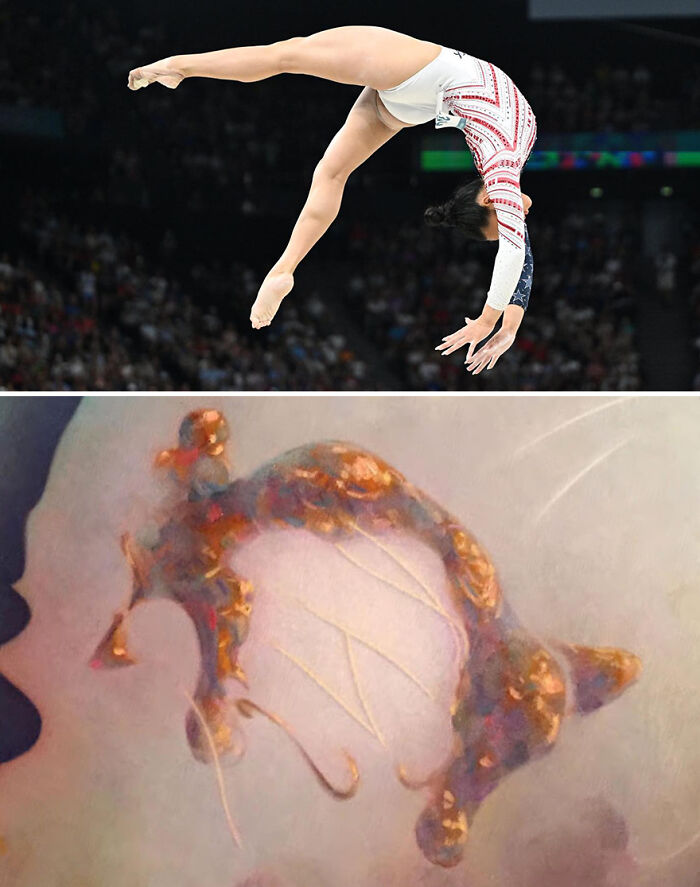 When Gymnastics Meets Gallery: The Artistic Lens Of The 2024 Paris Olympics