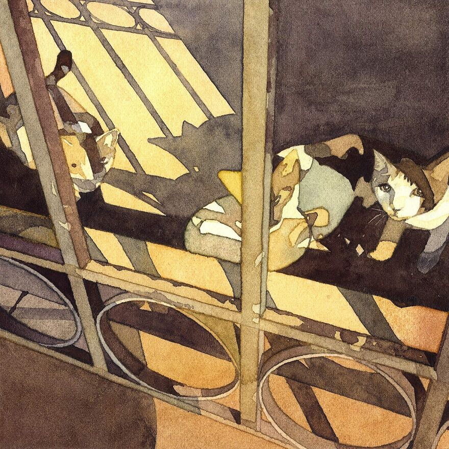 Whispers Of The City: Gegyjiji's Watercolor Elegance