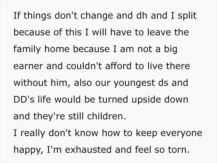 Husband Says Wife&rsquo;s Adult Son Is Ruining Their Marriage, Wants Him Out Of The House, Wife Is Torn