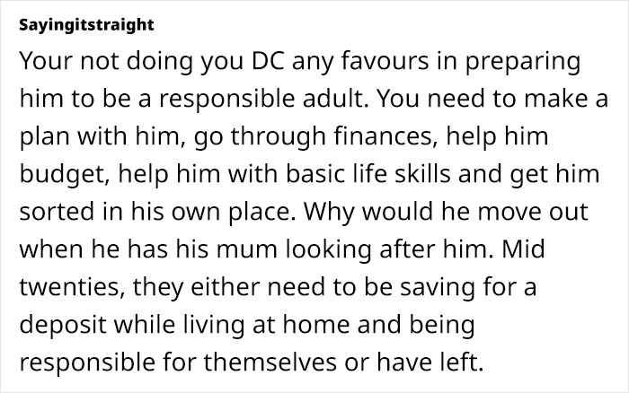 Husband Says Wife&rsquo;s Adult Son Is Ruining Their Marriage, Wants Him Out Of The House, Wife Is Torn
