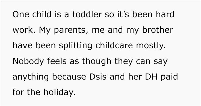 Relatives Discover That Sister's &lsquo;Free Vacation&rsquo; Is In Fact A Babysitting Trap, Family Drama Erupts