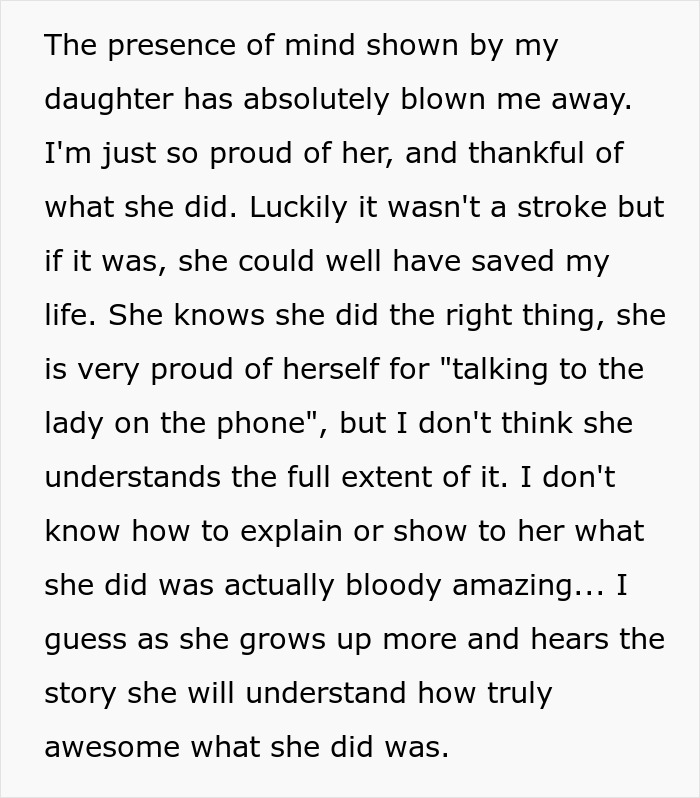 Man Suddenly Passes Out While Watching His Kids, 4 Y.O. Remains Calm And Manages To Get Help