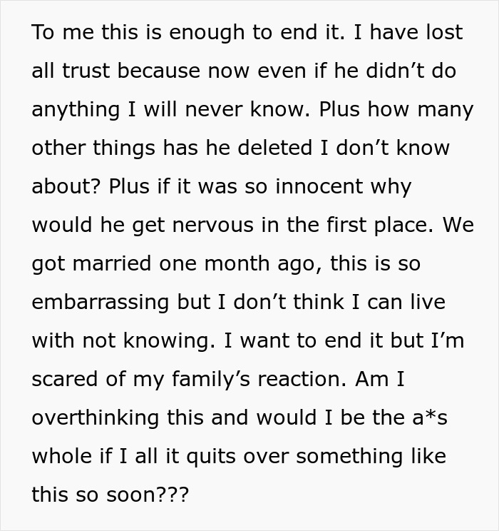 &ldquo;Would I Be The Jerk If I Ended My Marriage On The Day We Got Back From Our Honeymoon?&rdquo;