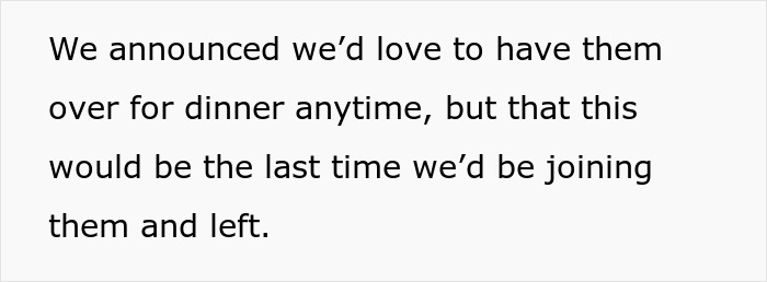 Couple Go No-Contact With MIL After Apology Dinner Ends In Sabotage
