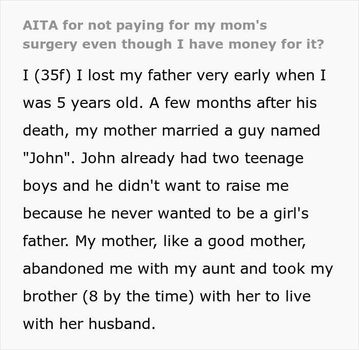 Mom Abandons Daughter At 5YO, Faces The Consequences Of Her Actions When She&rsquo;s Sick And Alone