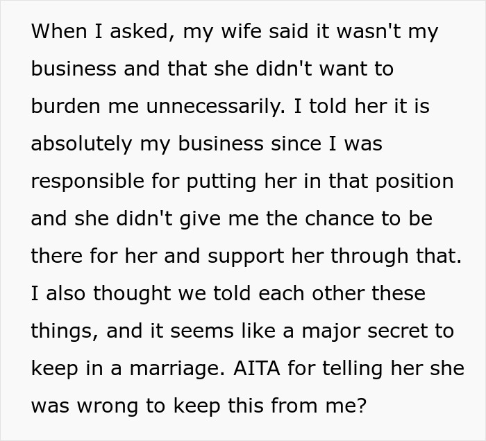 Pro-Choice Man Shocked To Find That Wife Had An Abortion When They Dated In High School