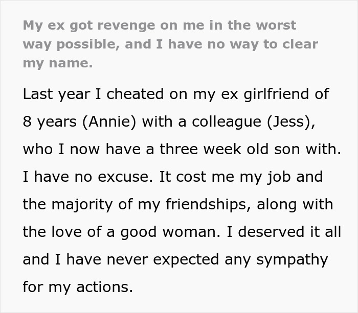 Woman Ruined Her Cheating Ex&rsquo;s Life A Year Later With &ldquo;The Most Cruel And Vindictive Revenge&rdquo;