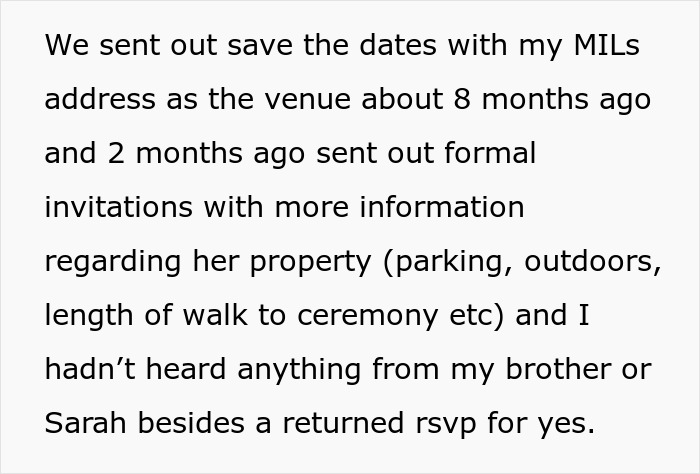 Bride Under Fire After Refusing To Exceed Budget For Brother&rsquo;s Disabled Fianc&eacute;e&rsquo;s Needs