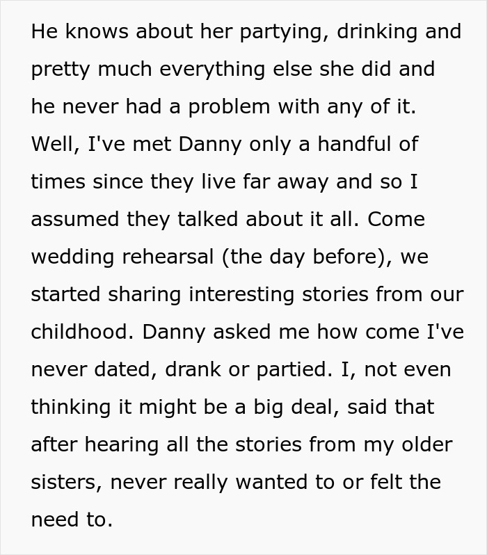 Woman&rsquo;s Wild Past Comes Back To Haunt Her After Sis Accidentally Tells Her Fianc&eacute; About It