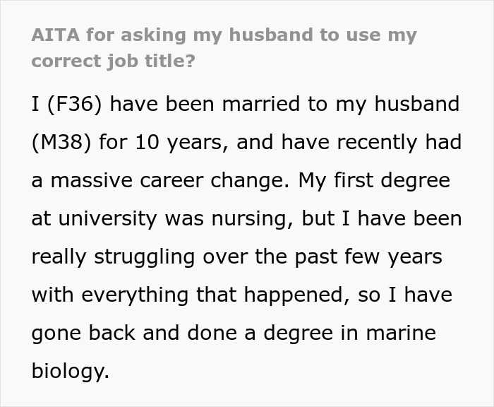 Husband Keeps Introducing Woman As Aquarium Guide Instead Of Marine Biologist, She’s Had Enough Husband Keeps Introducing Woman As Aquarium Guide Instead Of Marine Biologist, She’s Had Enough