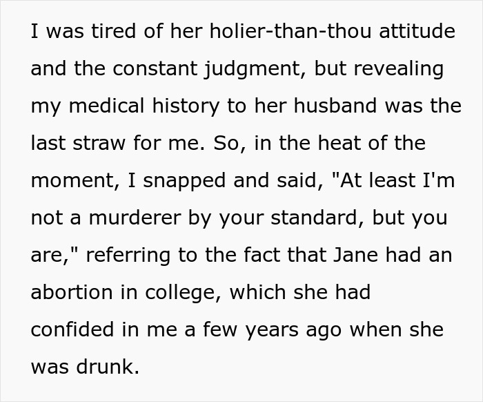 Sis Exposes Woman&rsquo;s Secret Abortion To Her Pro-Life Husband After Constant Shaming, Takes Heat