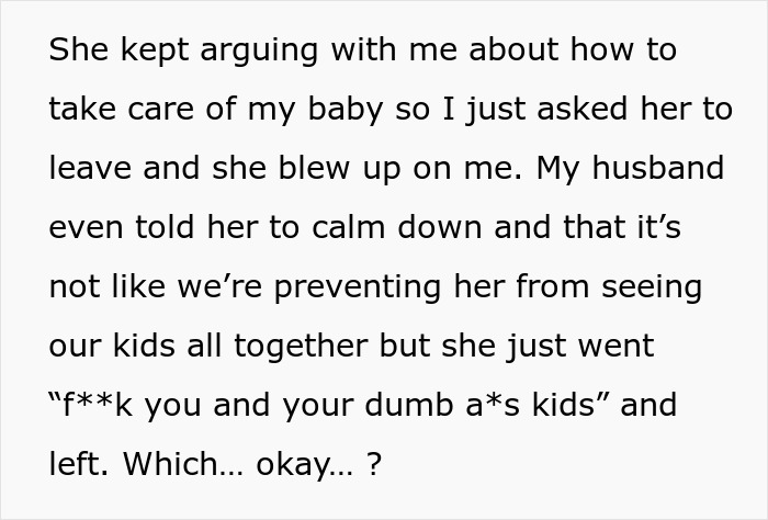 &ldquo;She Thinks They Cry For No Reason&rdquo;: SIL Gets A Reality Check When Mom Refuses To Let Her Babysit