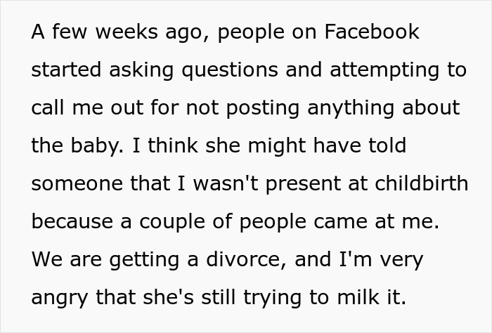 Man Is Sick Of People Seeing Him As A Bad Guy For Leaving Wife, Exposes That Her Baby Is From Affair Man Is Sick Of People Seeing Him As A Bad Guy For Leaving Wife, Exposes That Her Baby Is From Affair