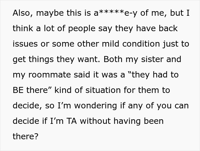 Woman Wants To Take Over Woman’s Entire Table So Her Injured Friend Can Sit But She Won’t Have It Woman Wants To Take Over Woman’s Entire Table So Her Injured Friend Can Sit But She Won’t Have It