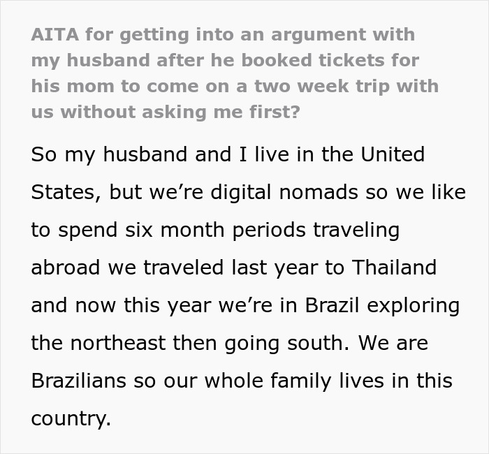 Woman Left Stunned After Man Forces Her To Choose Between His Mom Or Their Divorce Woman Left Stunned After Man Forces Her To Choose Between His Mom Or Their Divorce