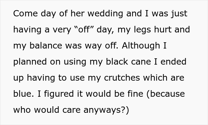“It’s Her Special Day”: Teen Ruins Sister’s Wedding With His Crutches “It’s Her Special Day”: Teen Ruins Sister’s Wedding With His Crutches