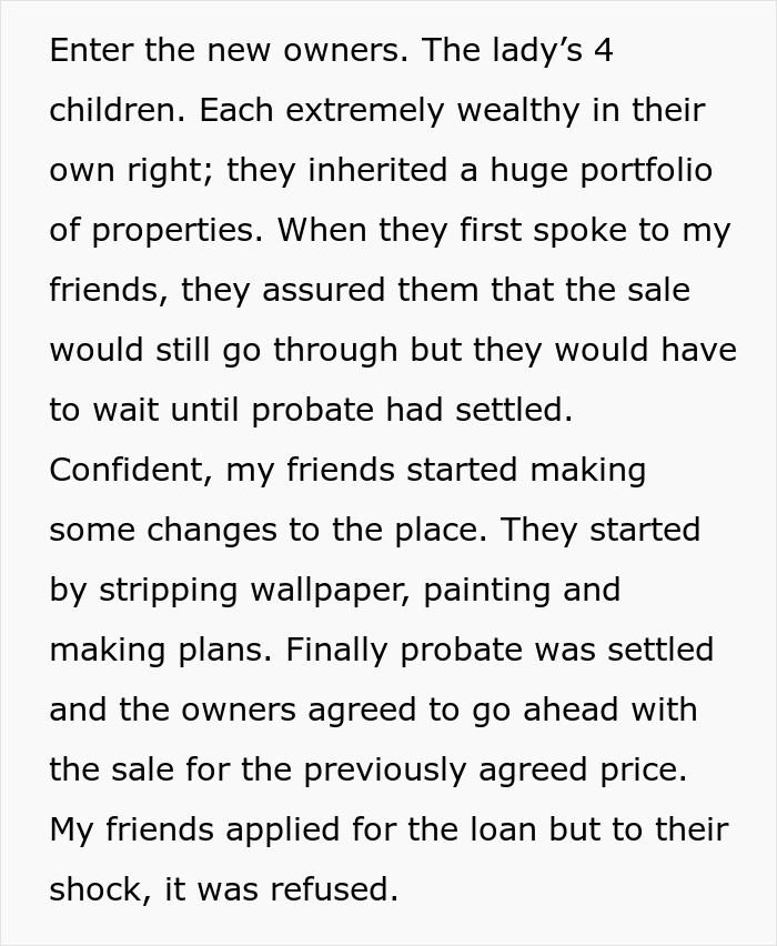 “Screwing Over A Struggling Family For Less Than $20,000”: Friend Helps Family Take Pro Revenge “Screwing Over A Struggling Family For Less Than $20,000”: Friend Helps Family Take Pro Revenge