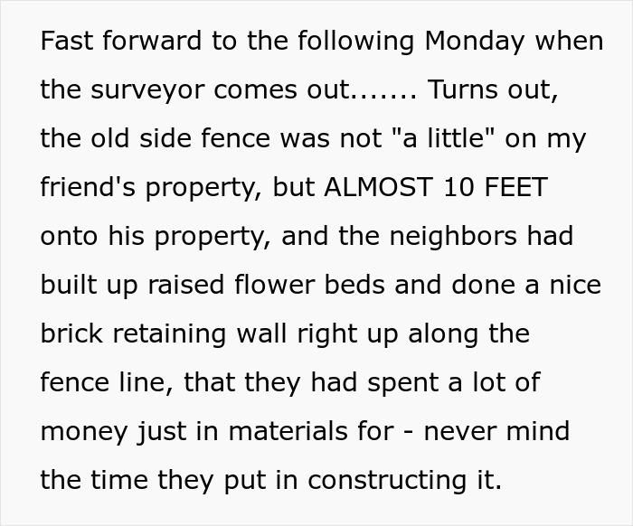 Karen Throws A Raging Fit Over Neighbor&rsquo;s New Fence, Regrets It After Losing 800 Sq Ft Of Their Yard